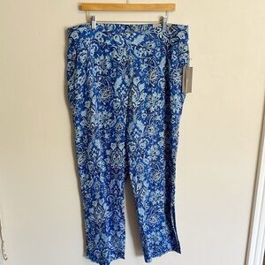 NEW Soft Surroundings Khulani Wide Leg Gauze Pants NWT